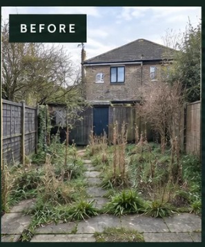 Garden & Exterior Improvements — before